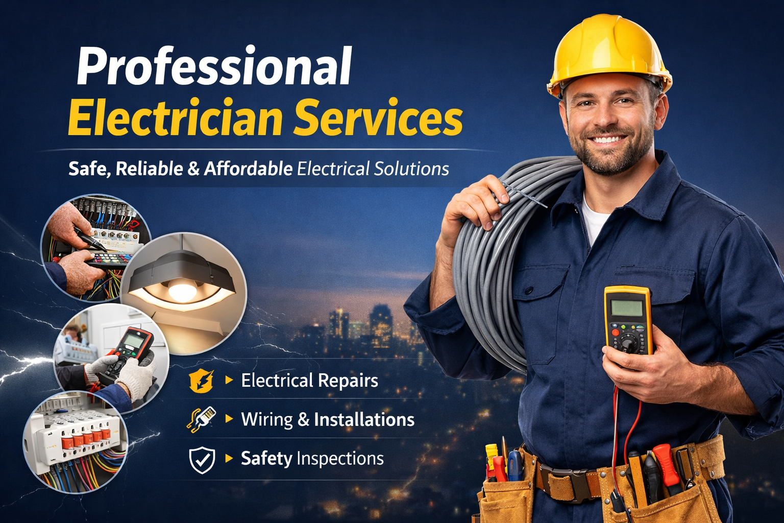 Professional Electrician Services: Powering Your Home and Business Safely